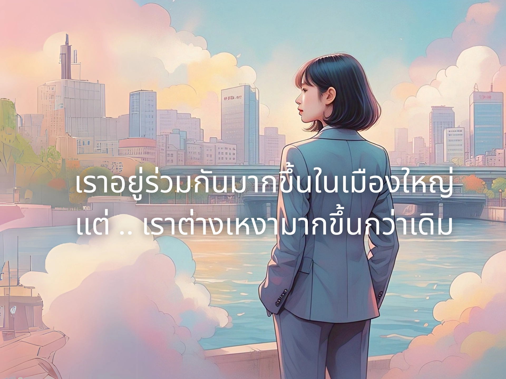 ความเหงาไม่ได้เกิดจากความโดดเดี่ยว แต่เกิดจากคนรอบข้างที่ไม่ใช่